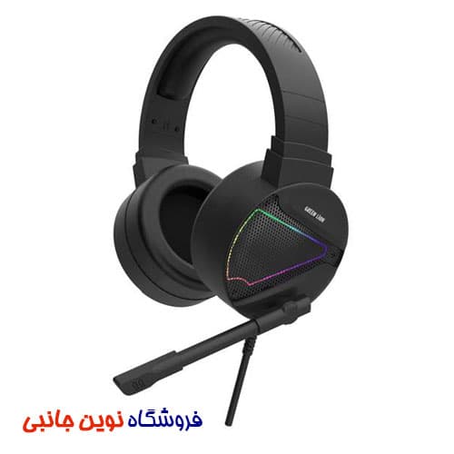 هدفون گیمینگ گرین لاین مدل GP27X Gaming ا Green Lion GP27X Gaming Headphone with Noise Canceling Microphone (تک/عمده)