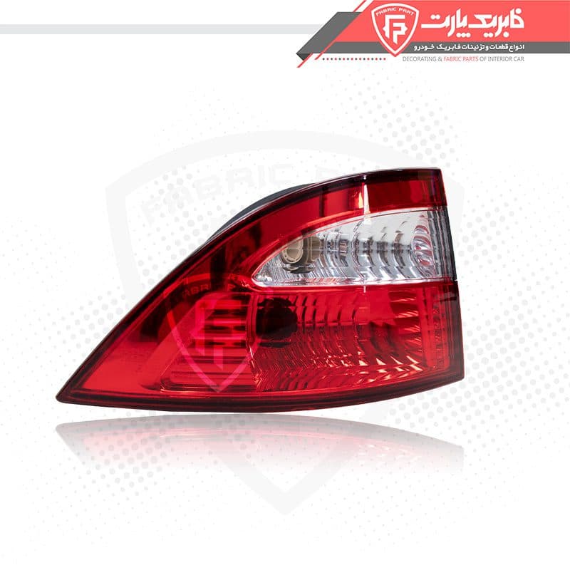 چراغ خطر عقب راست روی بدنه سمند ال ایکس Lx – بدون لامپ — تصویر ۴