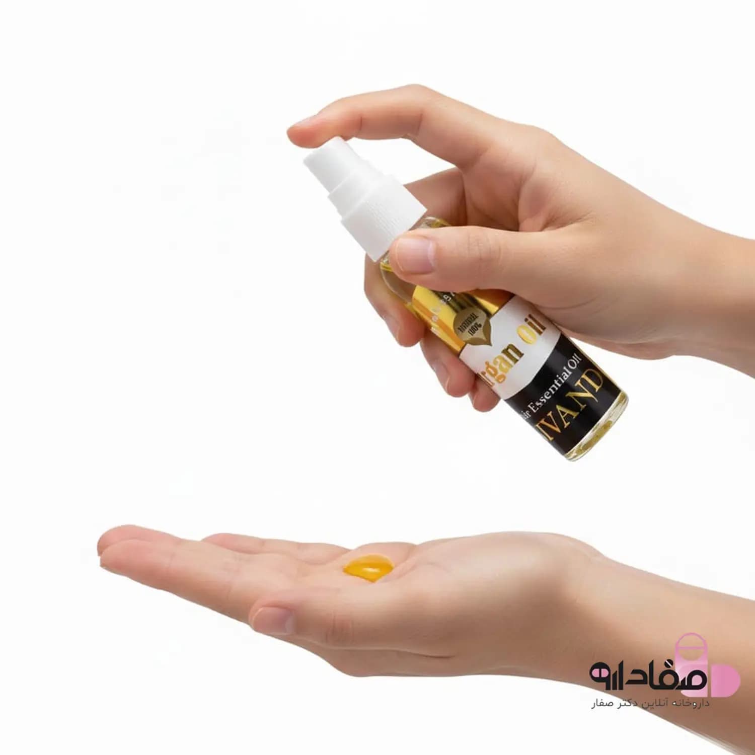 روغن آرگان سیوند مدل Argan Repair حجم 45 میلی‌لیتر | Sivand Argan Repair Hair Oil 45 ml — تصویر ۳
