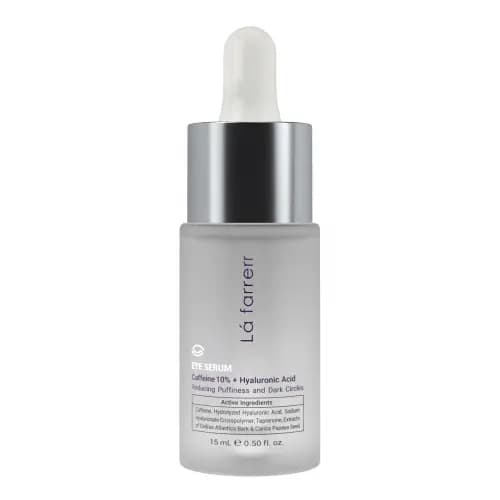 سرم دور چشم کافئین 10 درصد و هیالورونیک اسید لافارر 15ml — تصویر ۲