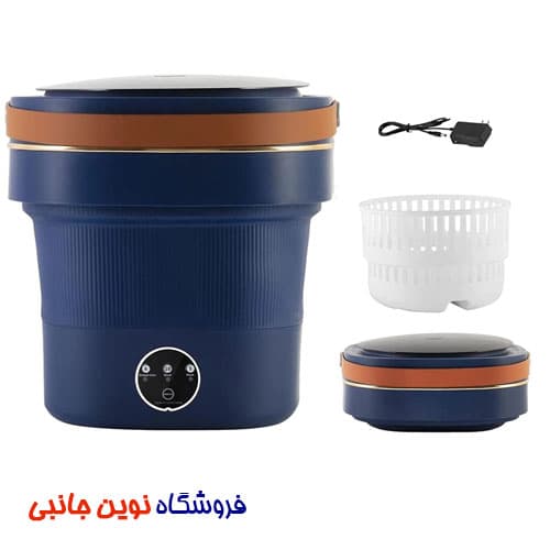 ماشین لباسشویی مینی گرین لاین مسافرتی و تاشو مدل GNMINIWM9LBL ا Green Lion Foldable Mini Washing Machine 9L 60W (تک/عمده) — تصویر ۴