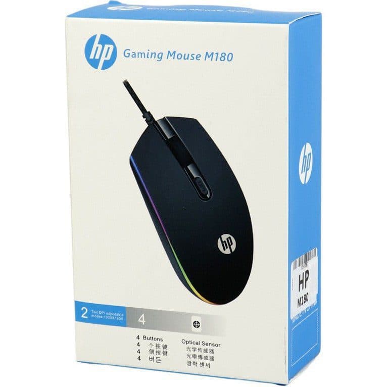ماوس سیم دار HP مدل 180 کد 4856 — تصویر ۴