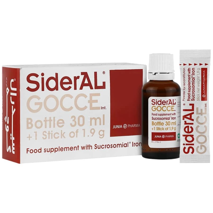 قطره آهن سیدرال گوچه ۳۰ میلی‌لیتر | Sideral Gocce Iron Drops 30 ml