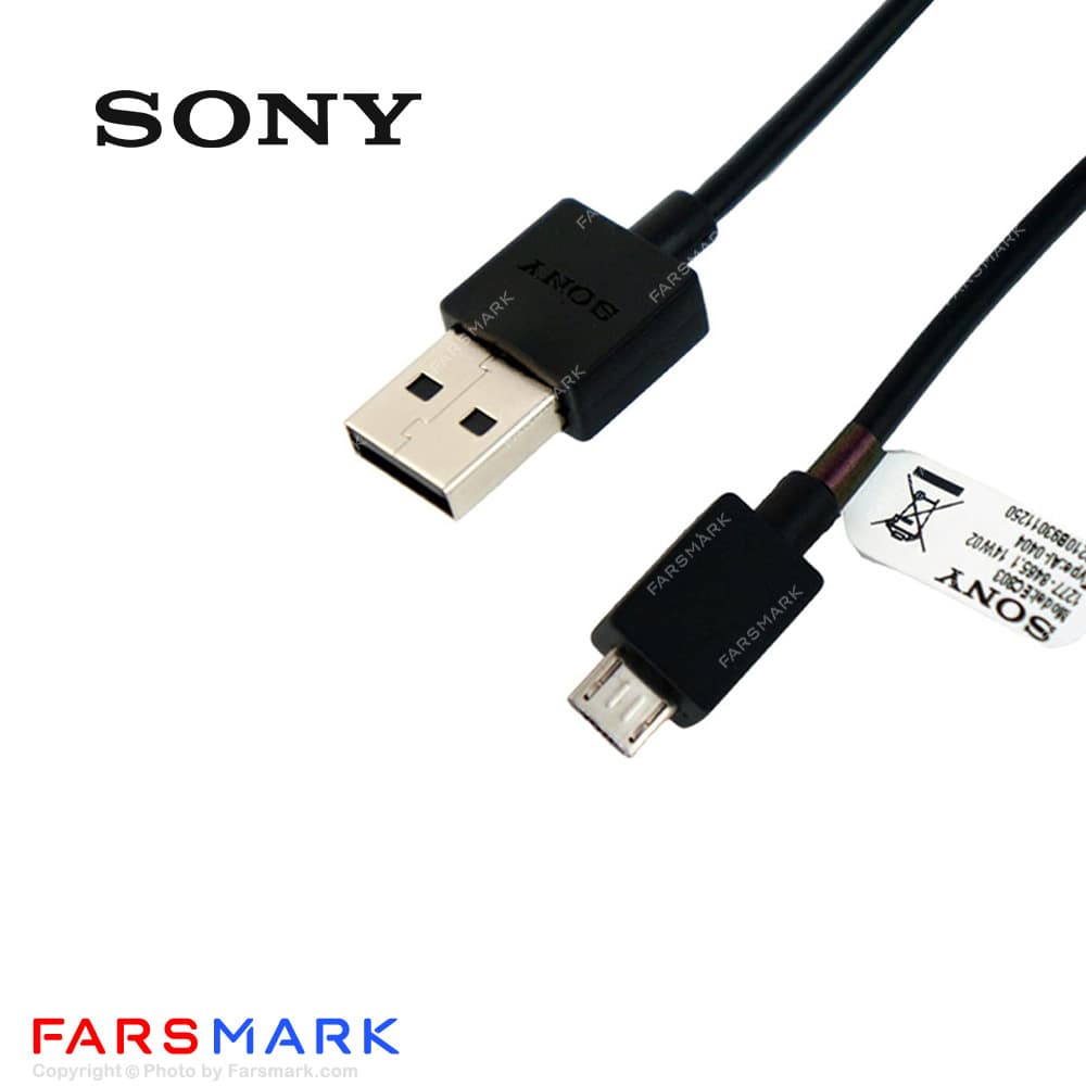 کابل شارژ اصلی گوشی سونی Sony Xperia X