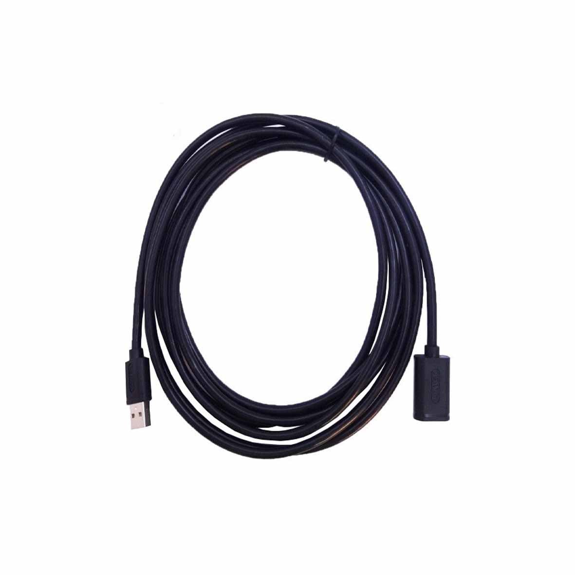 کابل افزایش طول USB 2.0 یونیتک مدل Y-C418GBK به طول 5 متر کد 1906 — تصویر ۴