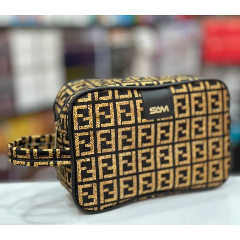 کیف آرایشی سایز بزرگ طرح‌دار Sam — تصویر ۴