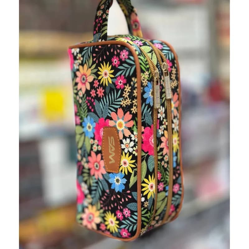 کیف آرایشی طرح گل Sam — تصویر ۴