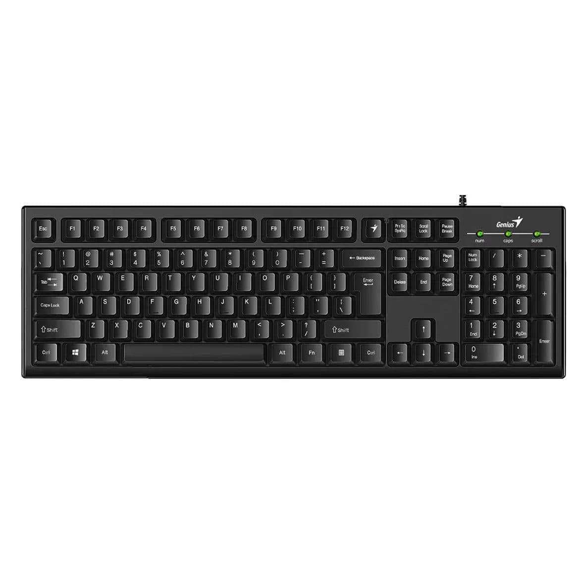 کیبورد باسیم جنیوس مدل Smart KB-100 ا Smart KB-100 Multimedia Keyboard کد 2020 — تصویر ۲
