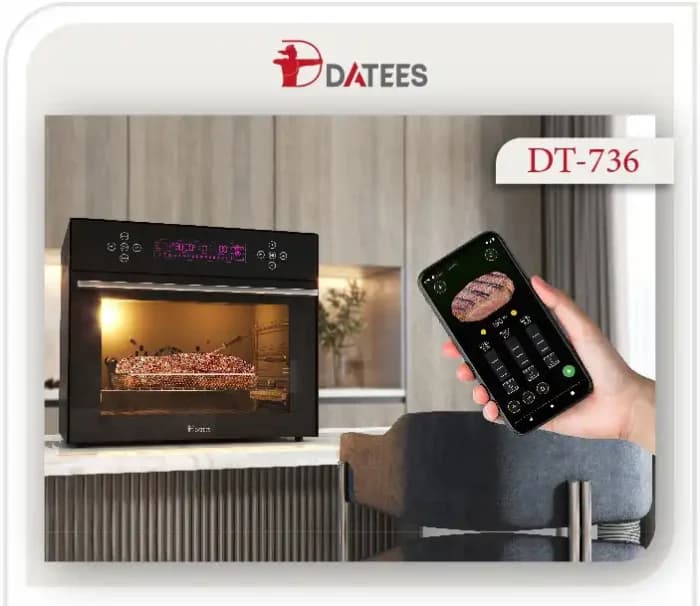 فر برقی رومیزی (آون توستر) داتیس DT-736 — تصویر ۲