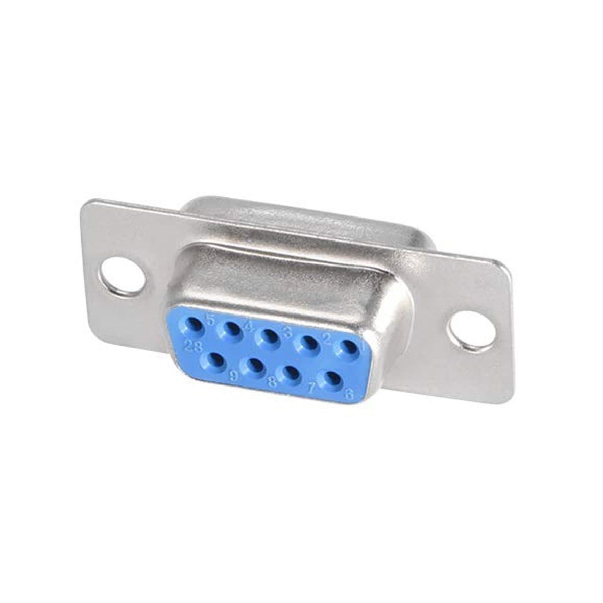 سوکت لحیمی تعمیری کام RS232 مادگی 9 پین کد 2033