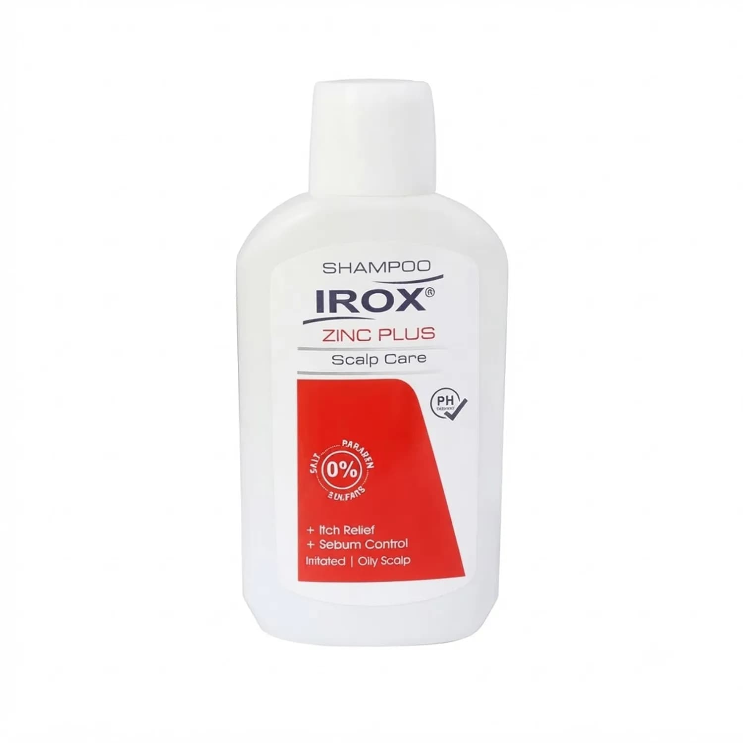 شامپو زینک پلاس فاقد سولفات ایروکس مخصوص شوره چرب 200 گرم | Irox Zinc Plus Oily Scalp Shampoo