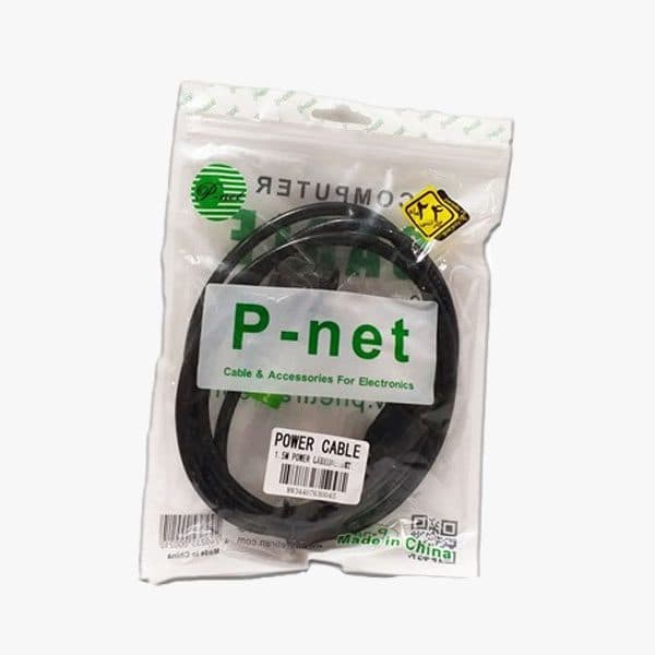 کابل برق کامپیوتر ضخیم پی نت به طول 1.5 متر کد 2053 — تصویر ۲