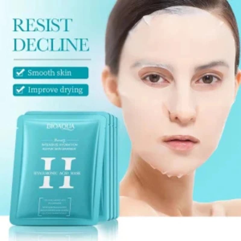 ماسک ورقه ای هیالورونیک اسید بیوآکوا BIOAQUA — تصویر ۵