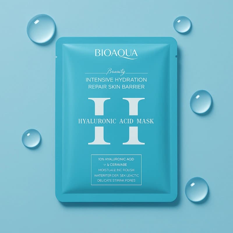 ماسک ورقه ای هیالورونیک اسید بیوآکوا BIOAQUA — تصویر ۷