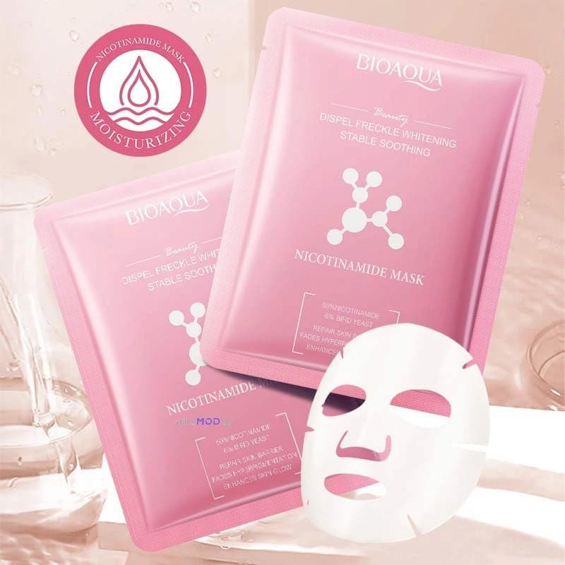 ماسک ورقه ای نیکوتینامید بیوآکوا BIOAQUA — تصویر ۳