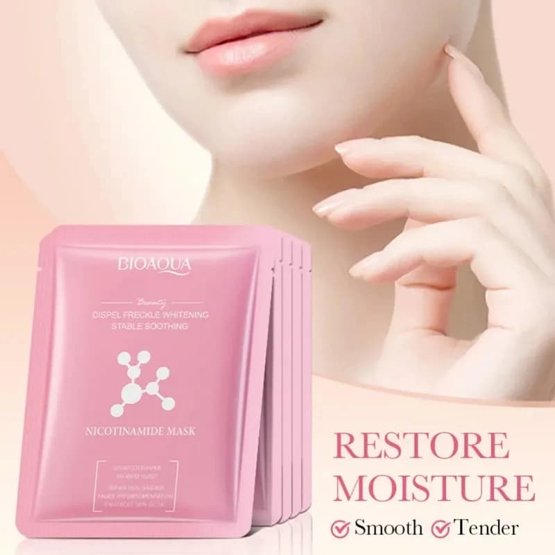 ماسک ورقه ای نیکوتینامید بیوآکوا BIOAQUA — تصویر ۴