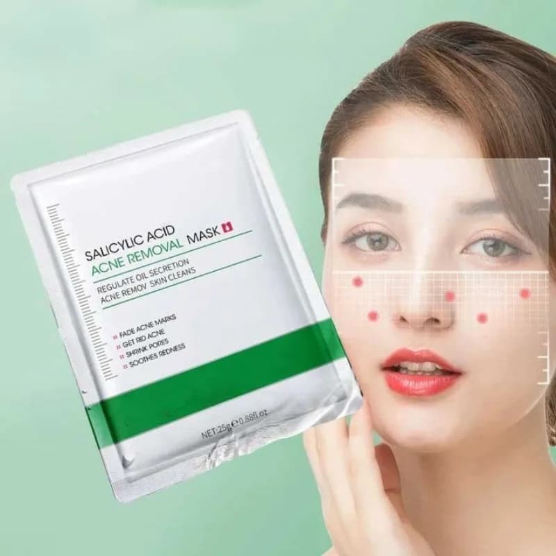 ماسک ورقه ای ضدجوش سالیسیلیک اسید بیوآکوا BIOAQUA — تصویر ۳