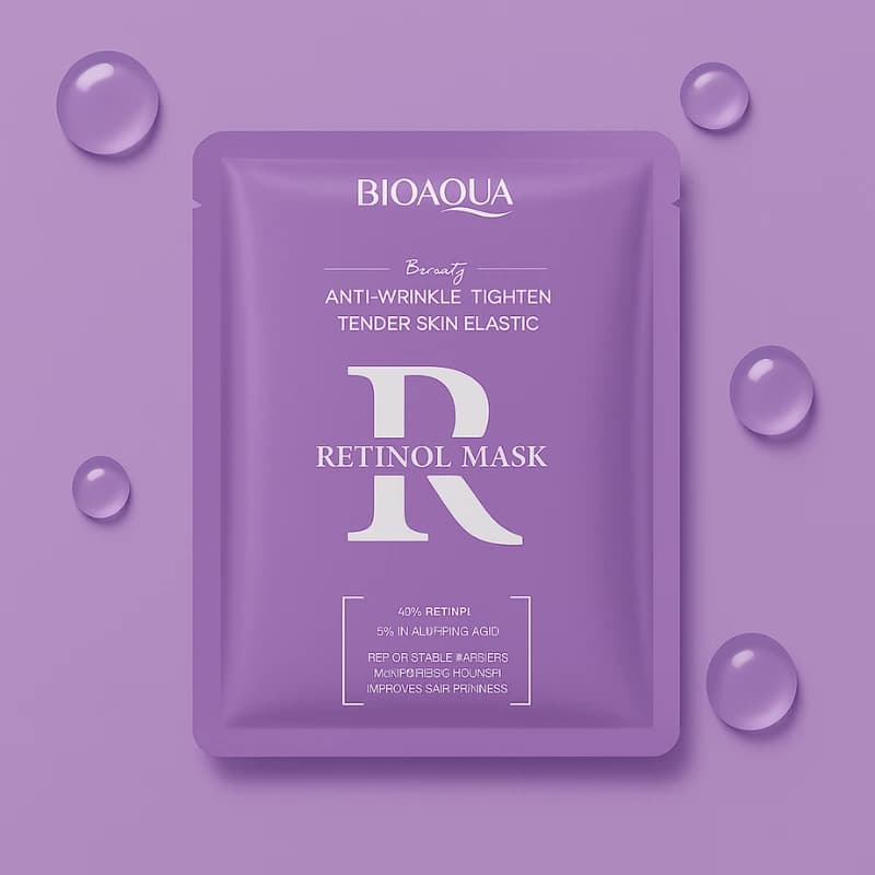 ماسک ورقه ای رتینول بیوآکوا BIOAQUA — تصویر ۲