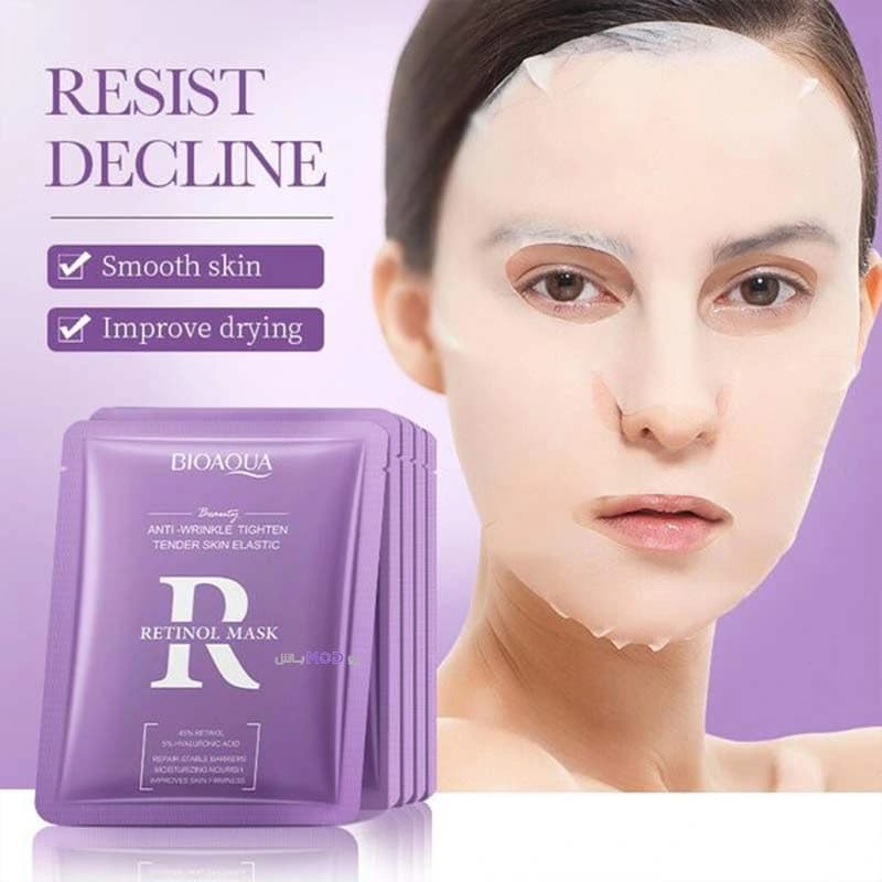 ماسک ورقه ای رتینول بیوآکوا BIOAQUA — تصویر ۶