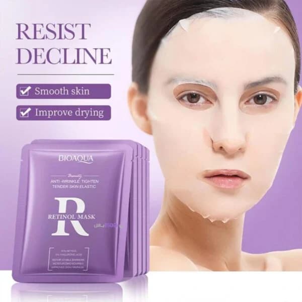 ماسک ورقه ای رتینول بیوآکوا BIOAQUA — تصویر ۱۰