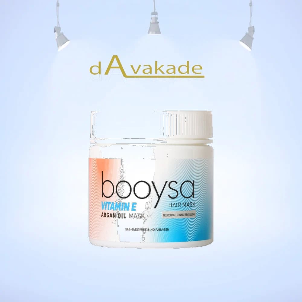 ماسک مو ۵۰۰ میلی‌لیتر حاوی روغن آرگان و ویتامین E بویسا BOOYSA