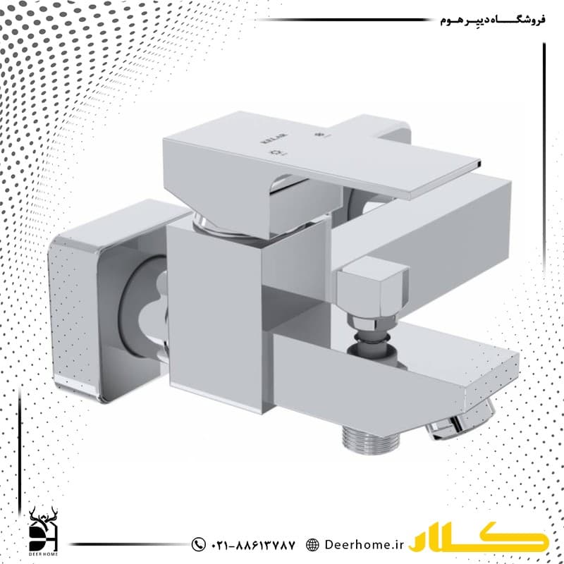 شیر حمام کلار مدل فلت — تصویر ۱۱