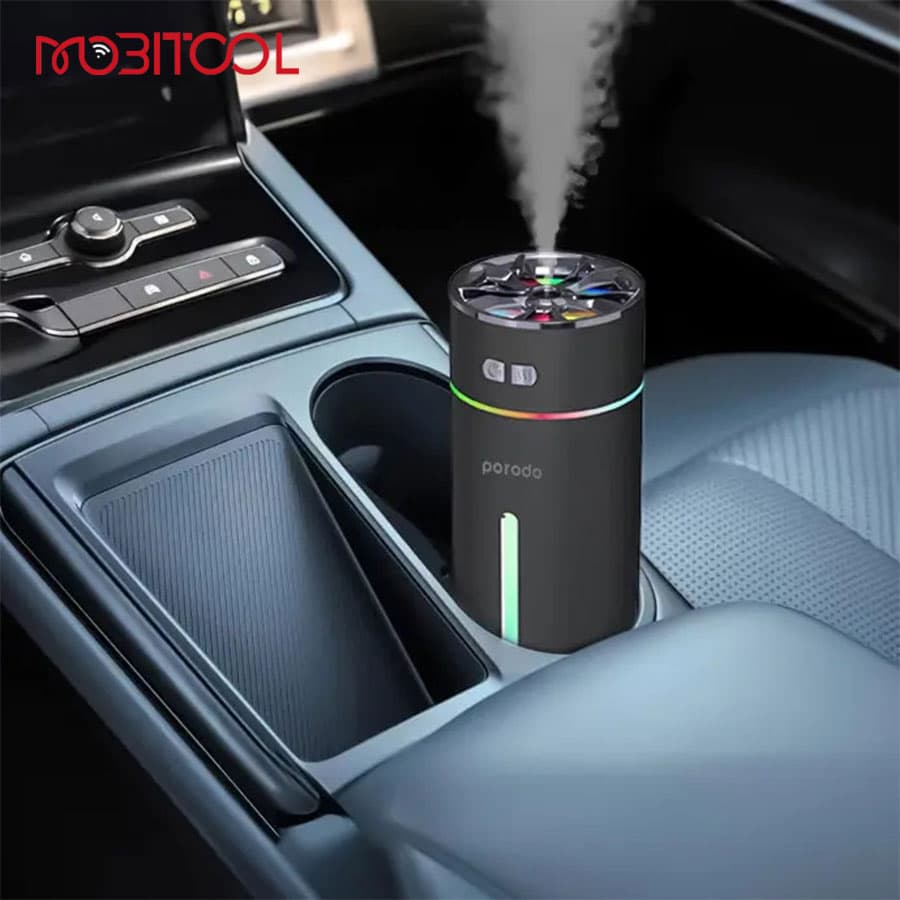 خوشبو کننده و رطوبت ساز پرودو Porodo Portable Air Diffuser PD-LFST031-BK — تصویر ۲