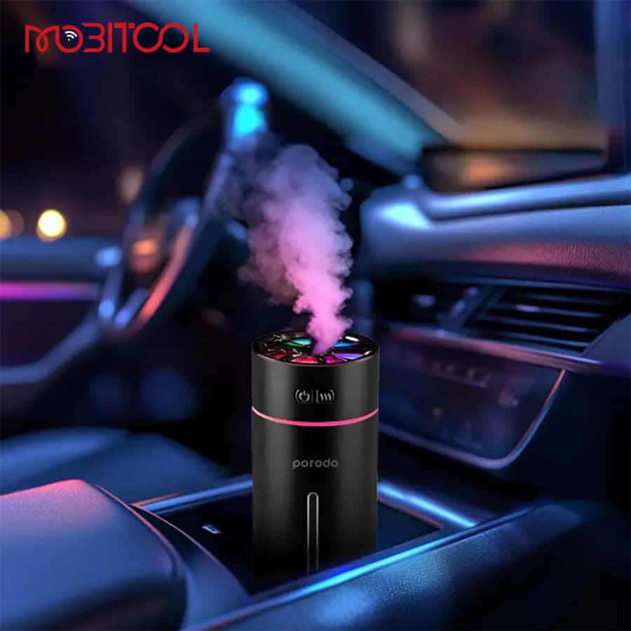 خوشبو کننده و رطوبت ساز پرودو Porodo Portable Air Diffuser PD-LFST031-BK — تصویر ۳