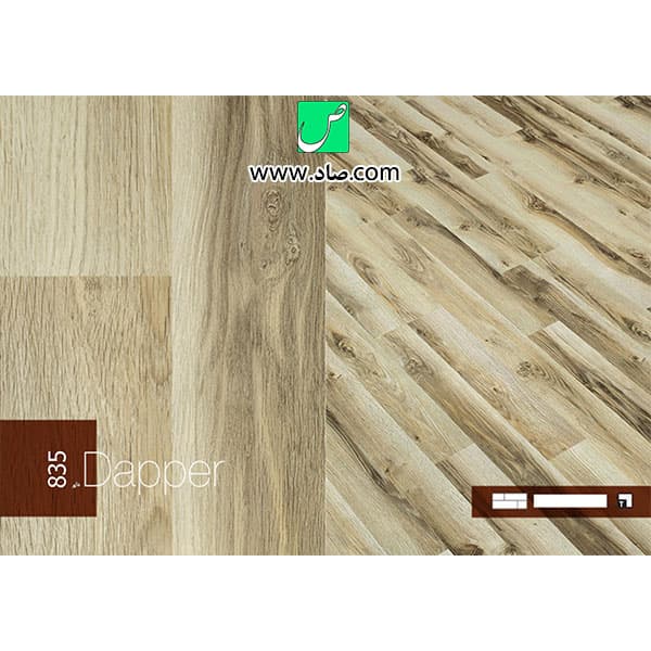 پارکت لمینت آرتا کد 835 داپر — تصویر ۳