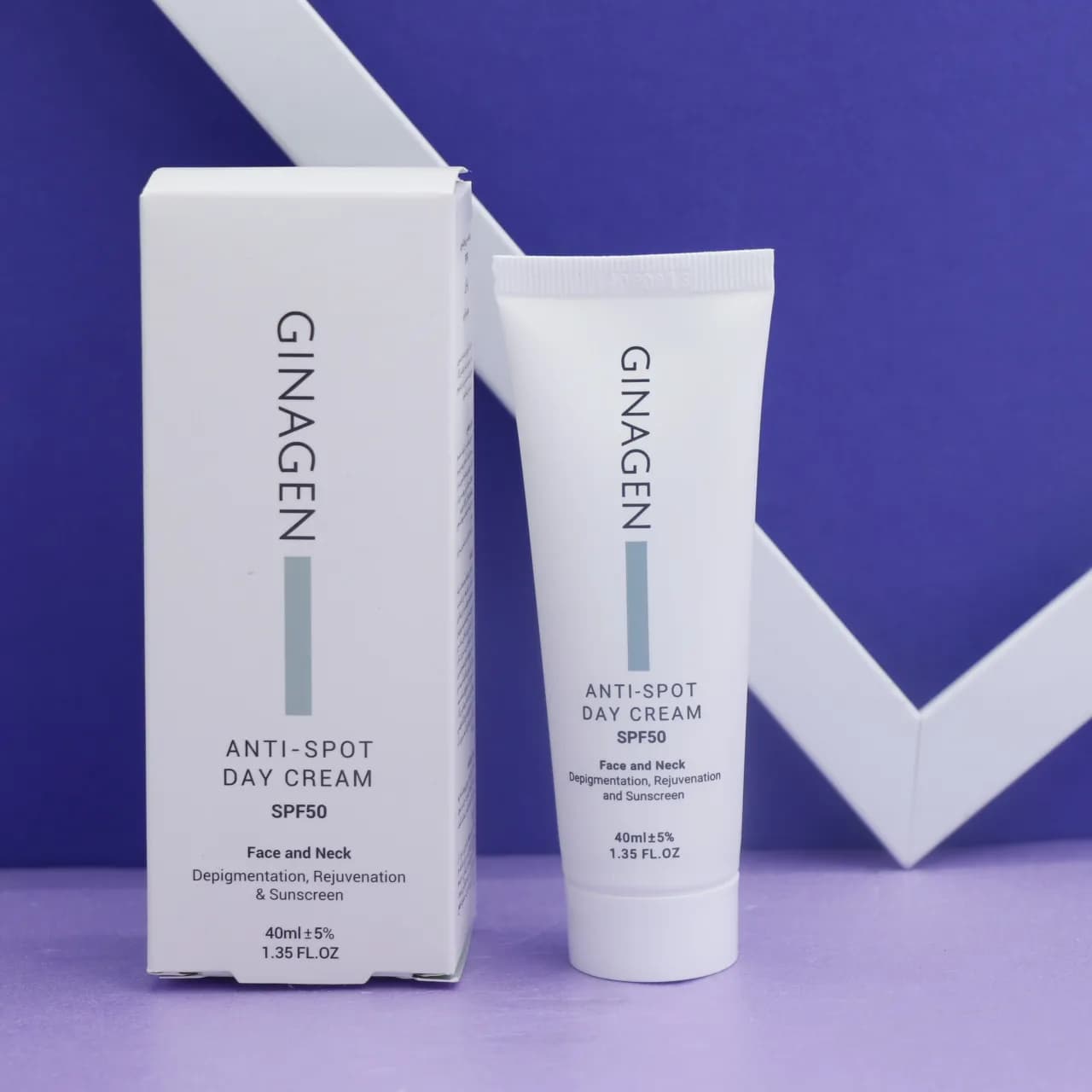 کرم ضد لک روز SPF50 ژیناژن (40 میلی لیتر) — تصویر ۴