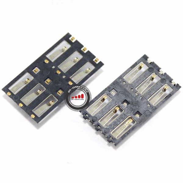 کانکتور سیم کارت نوکیا CONNECTOR NOKIA LUMIA /900/800/N9/C5-03/5250 — تصویر ۲