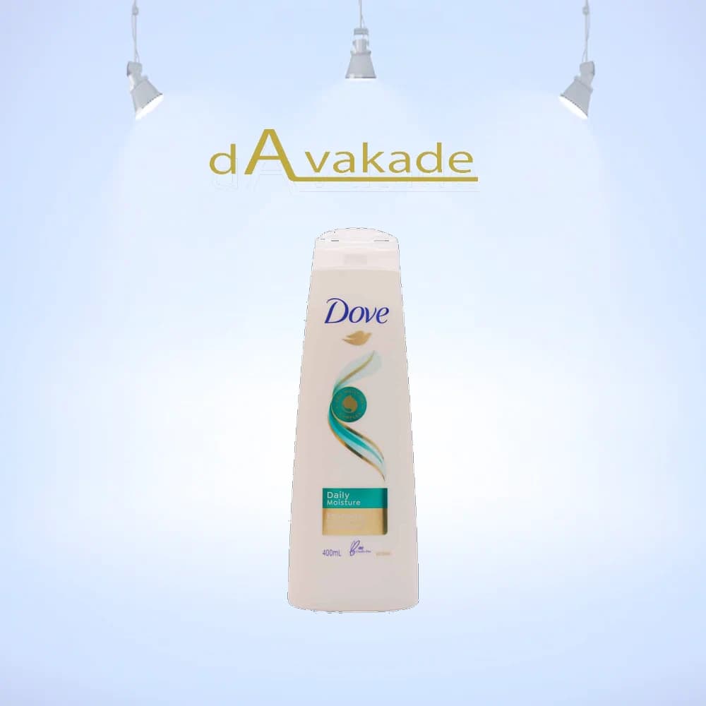 شامپو روزانه برای شستشوی ملایم و مصرف روزمره ۴۰۰ میلی‌لیتر داو Dove (فیروزه‌ای)