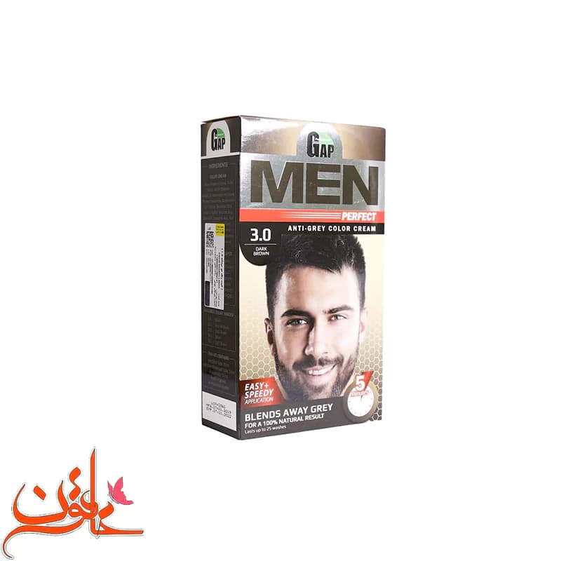 کیت رنگ مو مردانه گپ شماره 3.0