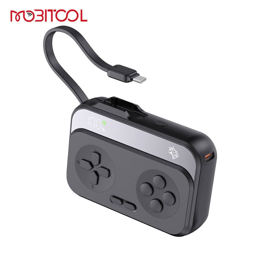 پاوربانک 10 هزار طرح دسته بازی پرودو Porodo Gaming 10000mAh Controller Design Power Bank PDX549 — تصویر ۲