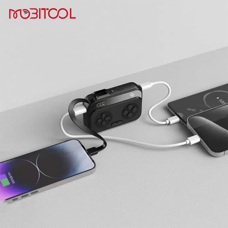 پاوربانک 10 هزار طرح دسته بازی پرودو Porodo Gaming 10000mAh Controller Design Power Bank PDX549 — تصویر ۸