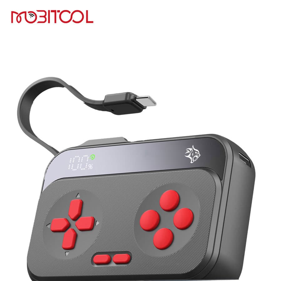 پاوربانک 10 هزار طرح دسته بازی پرودو Porodo Gaming 10000mAh Controller Design Power Bank PDX549 — تصویر ۵