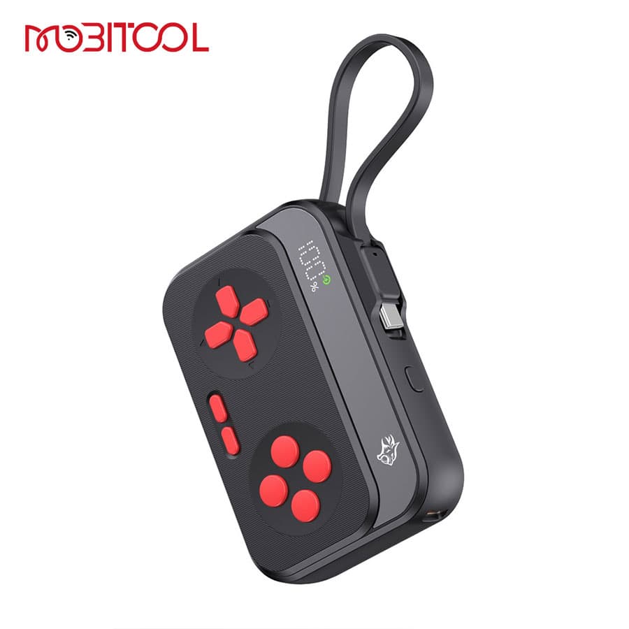 پاوربانک 10 هزار طرح دسته بازی پرودو Porodo Gaming 10000mAh Controller Design Power Bank PDX549 — تصویر ۳