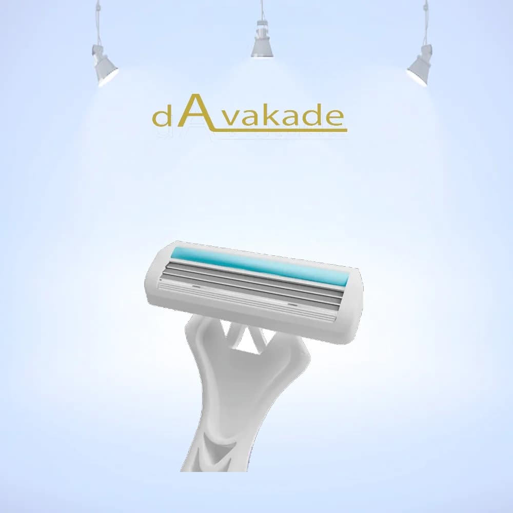 MASTER SHAVE خودتراش زنانه شش لبه اینوا سه عددی بلیستر سری متحرک — تصویر ۲