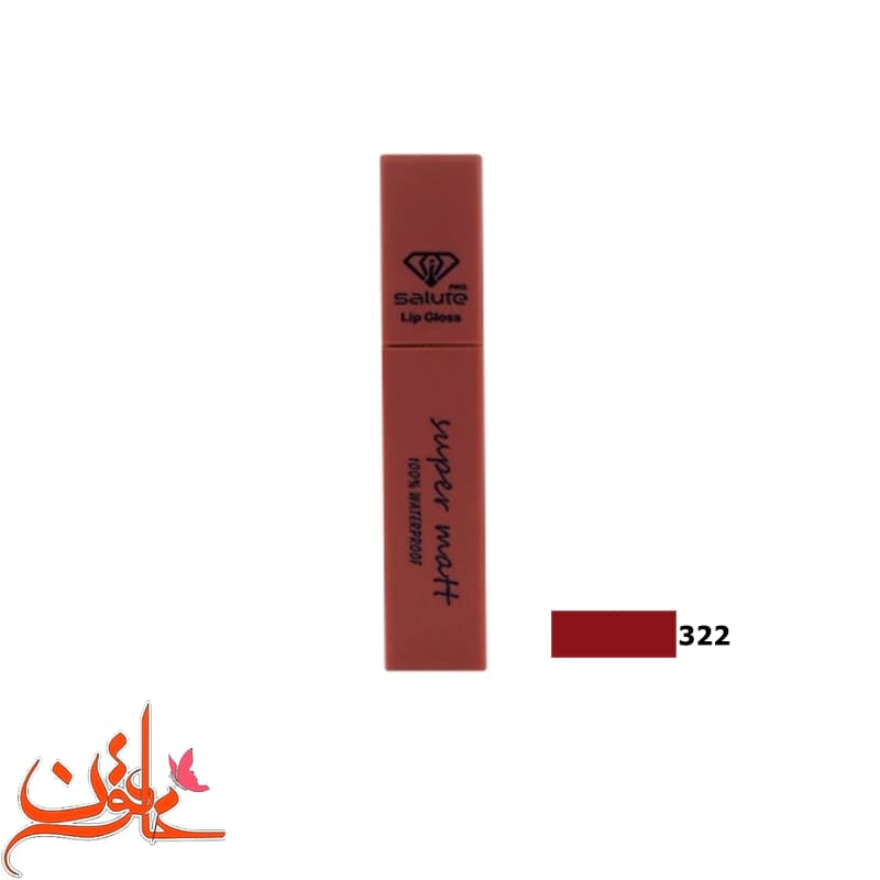 رژ لب مایع سالوته شماره 322 Lip Gloss