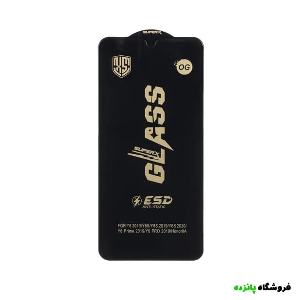 گلس هوآوی Y6 2019 آنتی استاتیک مدل OG