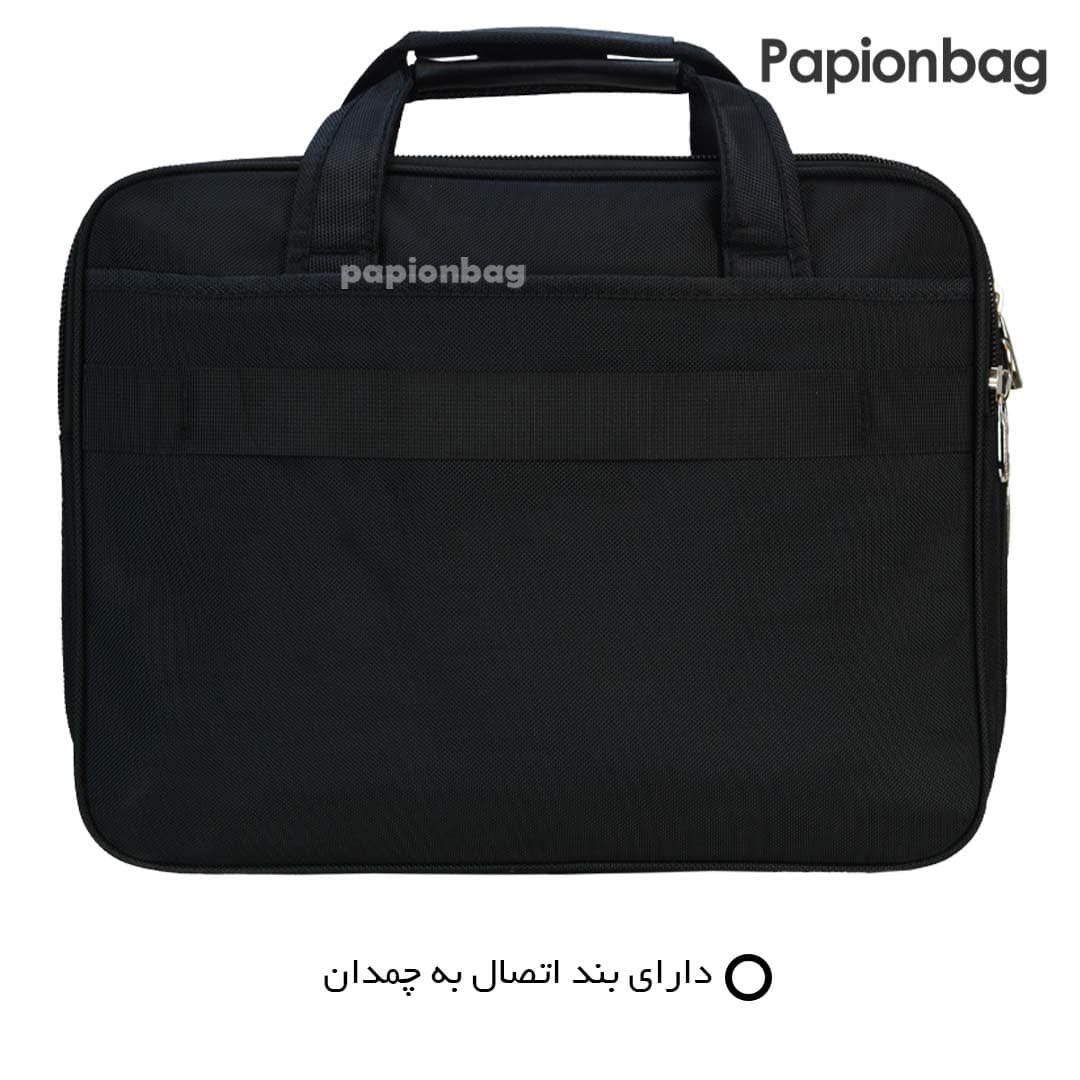 کیف اداری دانشجویی لپ تاپ برزنتی کد830 — تصویر ۵