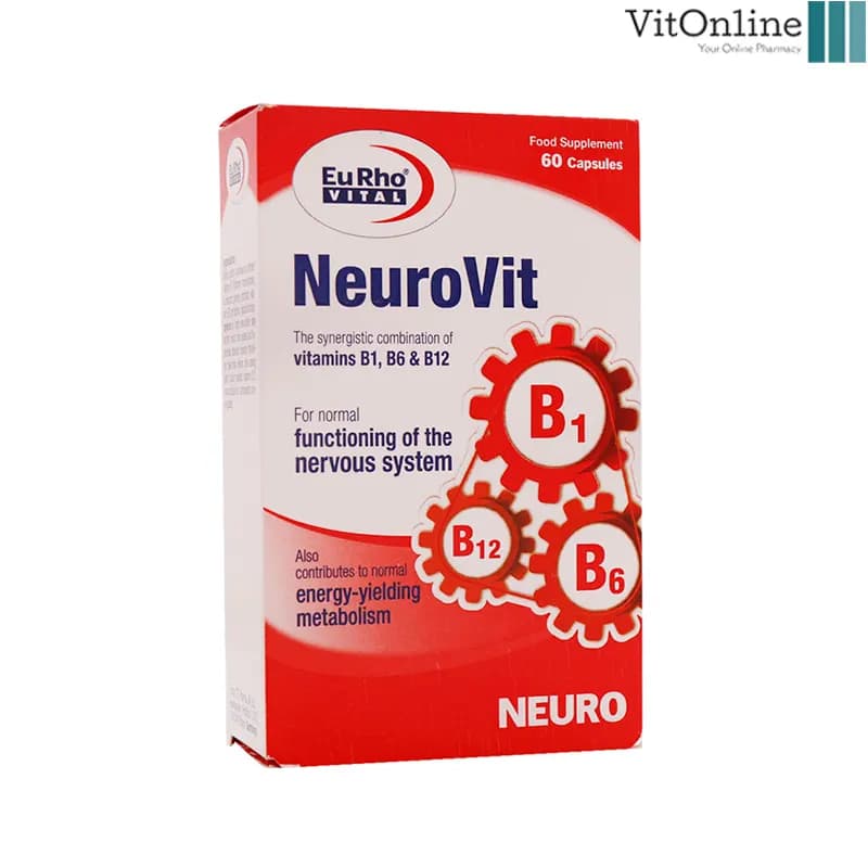 کپسول Neurovit یوروویتال بسته 60 عددی