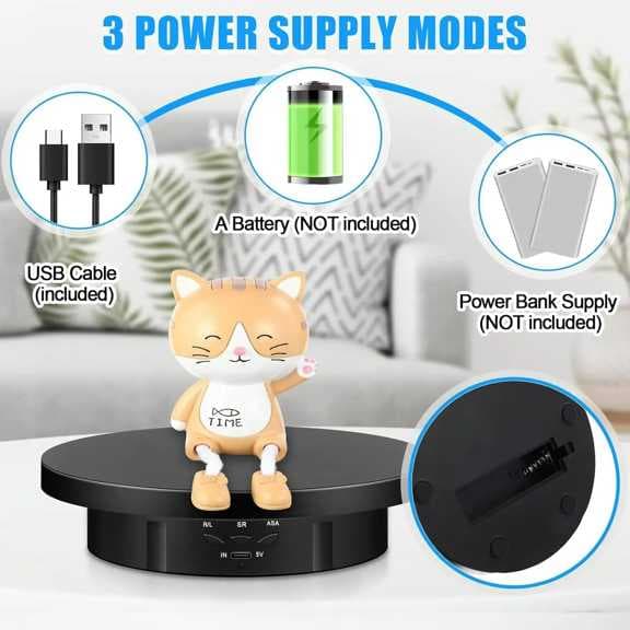 میز گردان عکاسی 360 درجه Foldio 360 Smart Turntable (در 3 اندازه) — تصویر ۴
