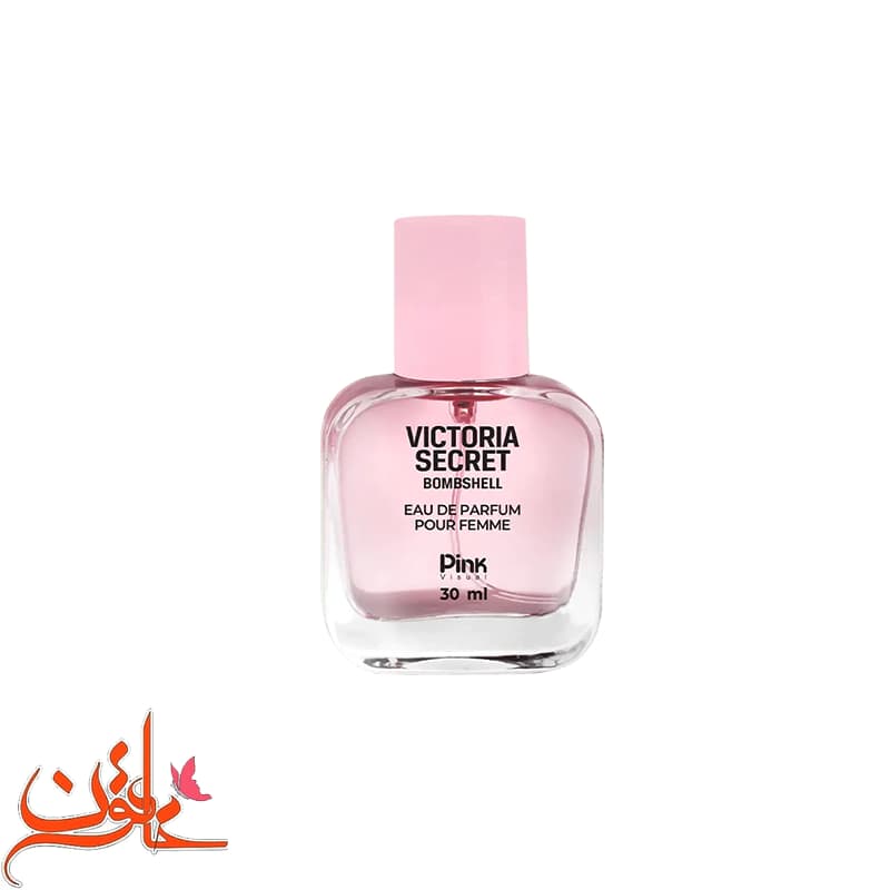 عطر جیبی زنانه پینک ویژوآل مدل Victoria Secret Bombshell حجم 30 میلی لیتر
