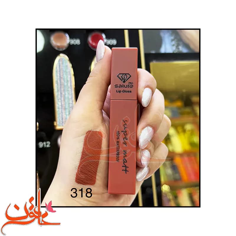 رژ لب مایع سالوته شماره 318 Lip Gloss — تصویر ۲
