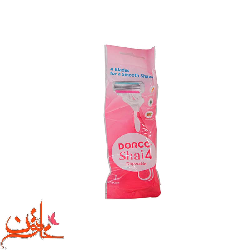 خودتراش زنانه دورکو مدل Shai 4 بسته 1 عددی