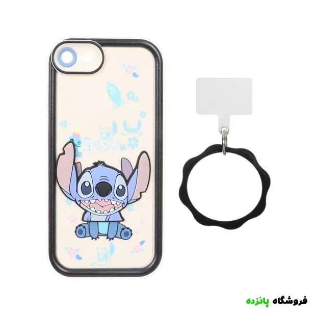 قاب IPhone 7 / 8 عروسک برجسته النگویی Solid Case