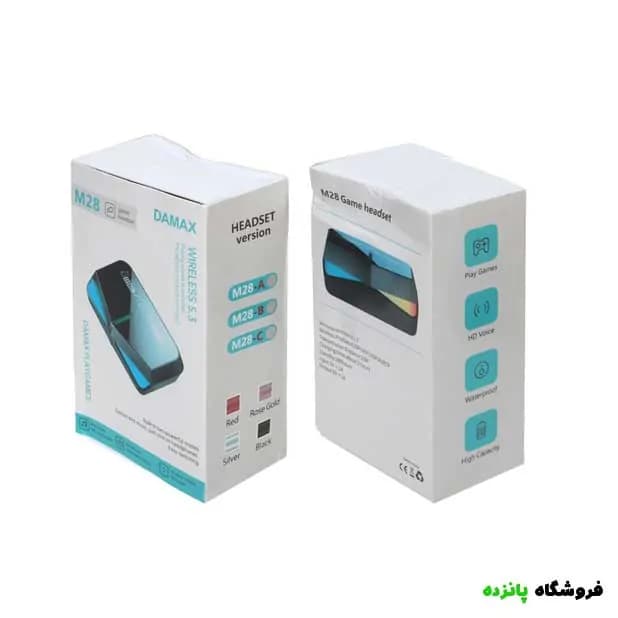 ایرفون گیمینگ مدل M28 – مشکی — تصویر ۲