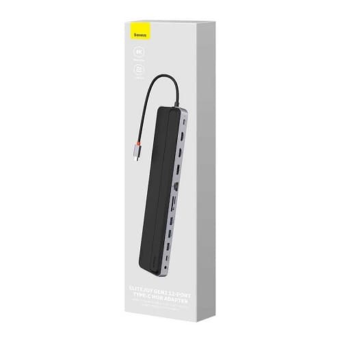 هاب مبدل 12 پورت Type-C بیسوس مدل WKSX030213