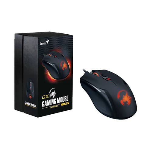Genius Ammox X1-400 Wired Optical Mouse — تصویر ۲